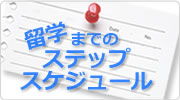 留学までのステップスケジュール